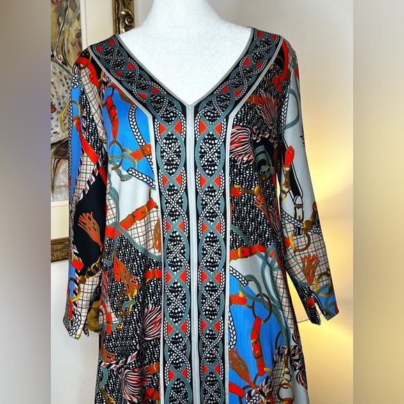 NWOT Gretchen Scott Jersey Bordertown Dress - Ditto Size Medium - Picture 3 of 12